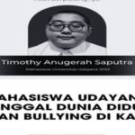 Dibuly Teman, Mahasiswa Universitas Udayana Tewas Usai Melompat dari Lantai 4 Kampus