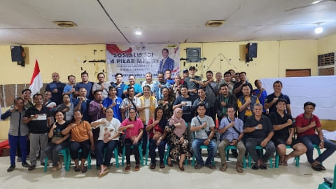 Franciscus Sibarani Tegaskan: Empat Pilar Harus Dihidupi, Bukan Sekadar Diucap