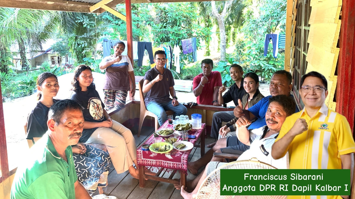 Tim Franciscus Sibarani Berdialog dan Dengar Harapan Warga Desa Semanyok Baru, Kabupaten Ketapang
