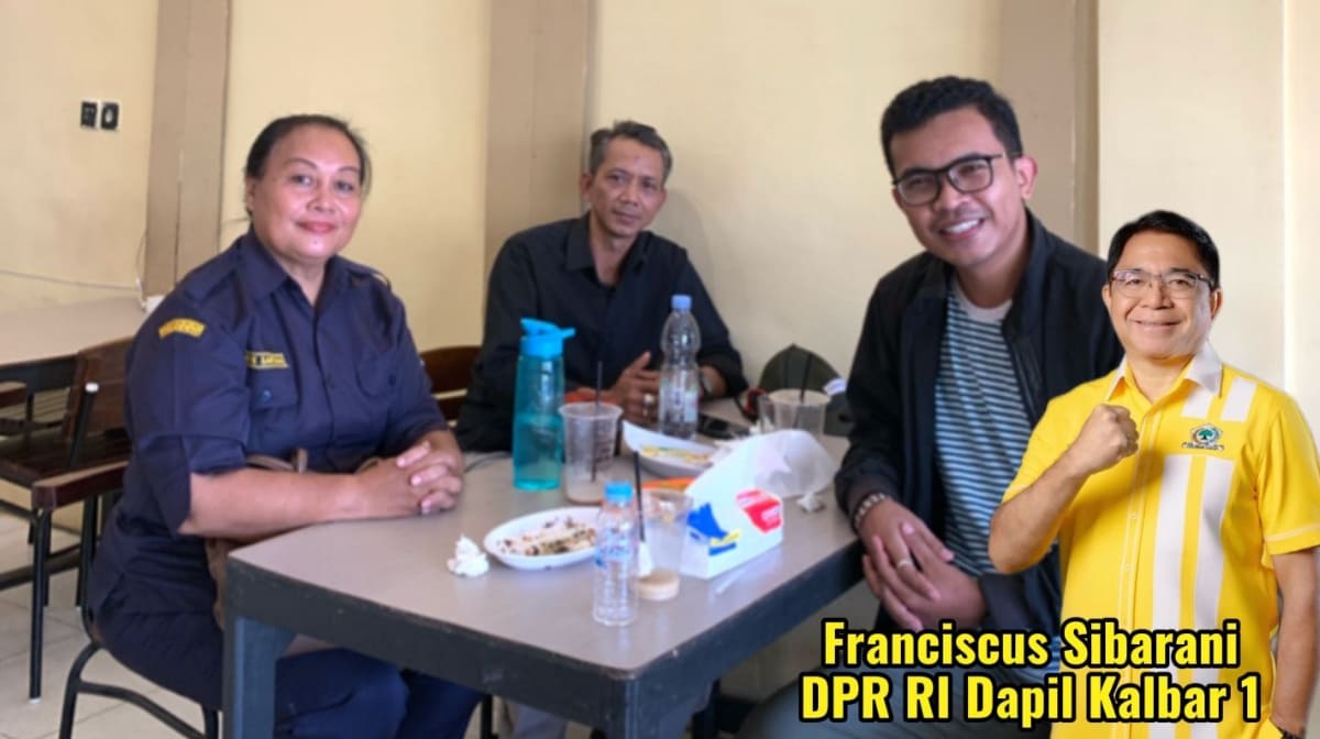 Dialog dengan Komunitas Wanita Dayak Pesaguan, Tim Legislator DPR RI Franciscus Sibarani Tawarkan Program Kuliah Langsung Kerja