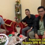 Bahas Solusi Masa Depan Pemuda, Perangkat Desa Karya Mukti Berdialog dengan Tim Franciscus Sibarani