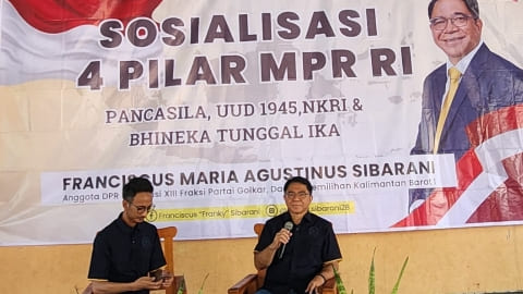 Perkokoh 4 Pilar MPR RI, Jaga Beranda Depan Indonesia di Kalimantan Barat Perkokoh 4 Pilar MPR RI, Jaga Beranda Depan Indonesia di Kalimantan Barat