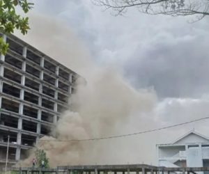 Kebakaran di Bangunan RS Untan Pontianak