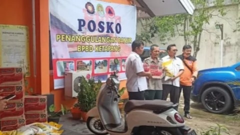 Terjadi Banjir di Beberapa Lokasi, BPBD Ketapang Buka Posko Bantuan