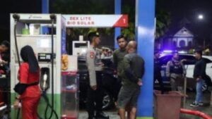 Cegah Penyalahgunaan BBM Bersubsidi, Polres Patroli ke SPBU Kubu Raya
