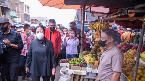 Kunjungan ke Sumut, Warga Teriaki Puan Maharani Presiden
