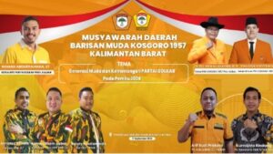 Dalam Waktu Dekat, Barisan Muda Kosgoro 1957 Kalbar Bakal Musda-min Dalam Waktu Dekat, Barisan Muda Kosgoro 1957 Kalbar Bakal Musda
