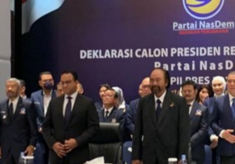Star Lebih Awal Partai NasDem Usung Anies Jadi Capres Pemilu 2024