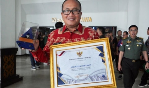 Kubu Raya Raih WTP 8 Tahun Berturut-turut