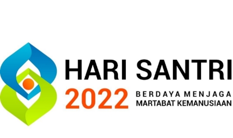 akses download Logo Hari Santri Nasional 2022 Format PDF, JPEG, PNG, Gambar dan Link Twibbon HSN terbaru