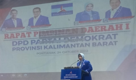 Rapimda Partai Demokrat Kalbar, Hasilnya: Dukung AHY Calon Presiden 2024