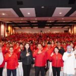 625 Kader Banteng Kalbar Meriahkan HUT ke-50 PDI Perjuangan di Jakarta
