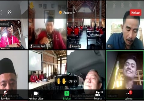 Gelar Dialog Publik, GMNI Al-qolam Sebut Kemajuan Demokrasi Indonesia