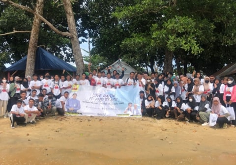 Orang Muda Ganjar Kalbar Libatkan Pemuda Gelar Bakti Lingkungan di Kayong Utara