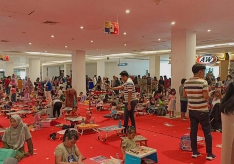 DPC IWAPI Kubu Raya Hadirkan Lomba Mewarnai dan Menghias Bekal