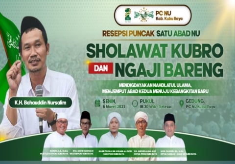 Kubu Raya Bakal Ngaji Bareng Gus Baha, Sujiwo: Mudah-Mudahan Barokah