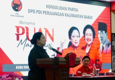 Puan Minta Kader PDI Perjuangan Kalbar Jaga Soliditas