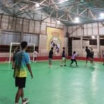 Srikandi Ganjar Ajak Para Milenial Latihan Olaharaga HandBall