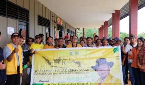 Adrianus Asia Sidot Ajak Masyarakat Amalkan Empat Pilar Kebangsaan