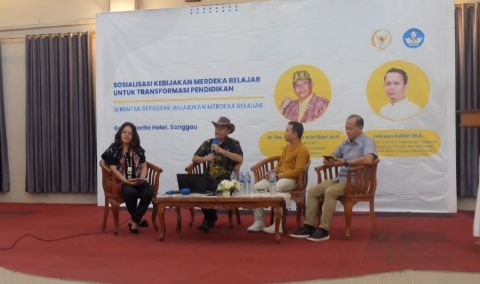 Sosialisasikan Program Kemendikbudristek, Asia Sidot Bawa Aspirasi Sumber Daya Manusia