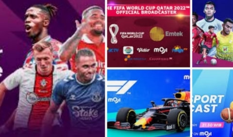 Link Live Streaming TV Moji, Nonton Tayangan Olahraga di sini