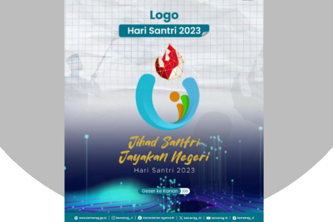 Link Download Logo Hari Santri 2023, Resmi di Rilis Kemenag