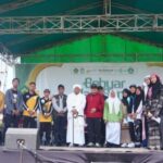 Wabup Sujiwo Sumbang Satu Unit Motor saat Hadiri Jalan Sehat Hari Santri