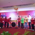 Lasarus Buka Rakercab III  dan IV PDI Perjuangan Kota Pontianak