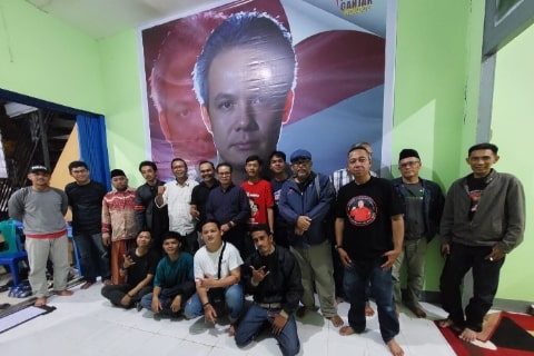 Pondok Ganjar: Eks Aktivis 98 Kalbar Diskusi Pemenangan Ganjar Mahfud