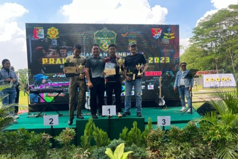Arvin Gondol 3 Trofi di Kejuaraan Menembak Nasional Prakasa Cup