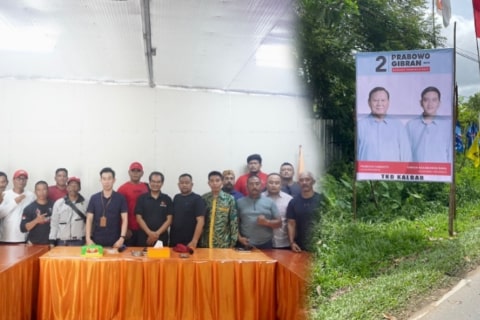TPD Ganjar Mahfud Tuding Kubu 02 Sengaja Langgar Aturan Pemasangan APK