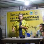 Adrianus Asia Sidot Laksanakan Sosialisasi 4 Pilar di Wisma Tabor, Parindu