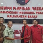 Norsan Resmi Daftar Calon Gubernur ke PDI Perjuangan Kalbar