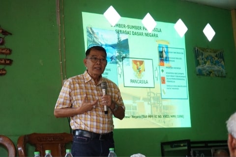 Adrianus Asia Sidot Gelar Sosialisasi 4 Pilar Memperkuat Pancasila, UUD 1945, NKRI, dan Bhineka Tunggal Ika
