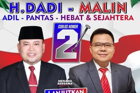 KPU Melawi Tetapkan Hasil Perolehan Suara Pilbup, Paslon Dadi-Malin Menang