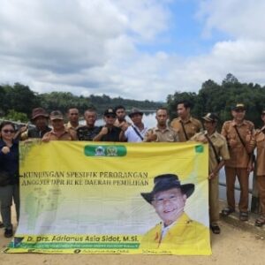 Dukung Program Swasembada Pangan, Adrianus Asia Sidot Lakukan Kunjungan Kerja Spesifik ke Bendungan Merowi
