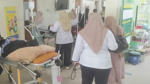 Diduga 61 Santri Pesantren Al Furqon Tebas Keracunan Setelah Makan Siang