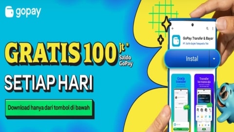 Cara Mendapatkan Saldo GoPay Gratis Hingga Rp500.000!