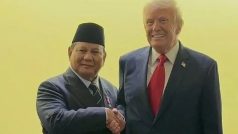 Prabowo Subianto Unggah Foto Bertemu Donald Trump, Bahas Perdamaian Dunia