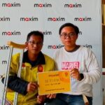 Pengemudi Maxim Pontianak Terima Santunan Dari YPSSI