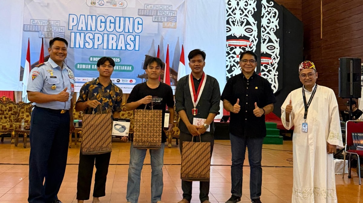 Dukung Pendidikan dan Kemanusiaan, Franciscus Sibarani Diapresiasi Peserta Catholic Youth Fest 2025