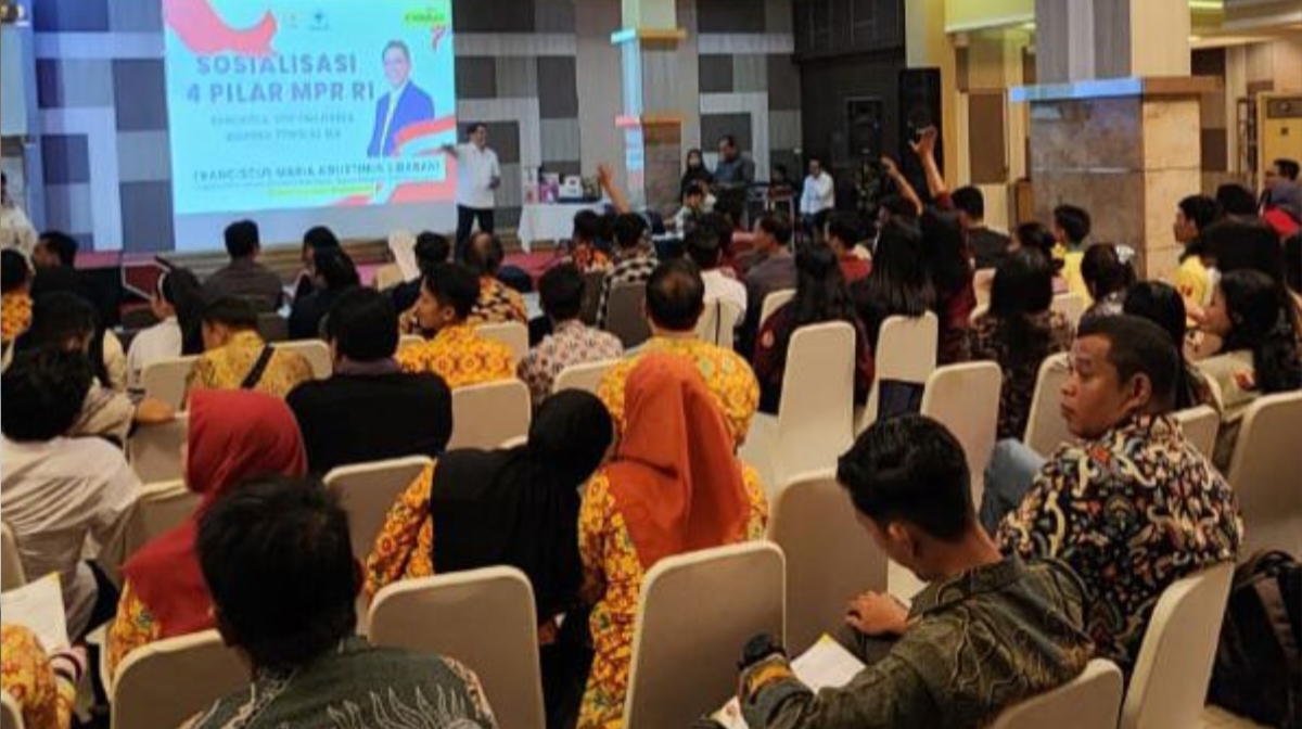 Dari Kalimantan Barat, Sibarani Gaungkan Penguatan Empat Pilar Kebangsaan