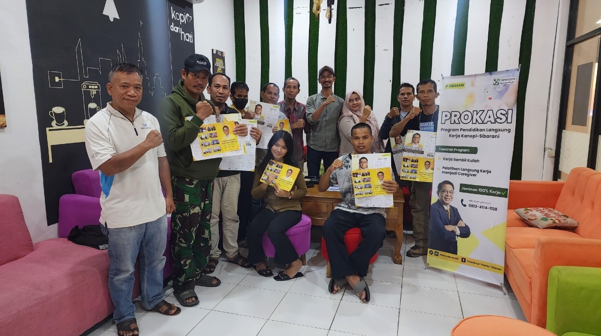 Program Kuliah Sambil Kerja Sibarani PT Kanopi Mulai Dibuka, Warga Bengkayang Antusias