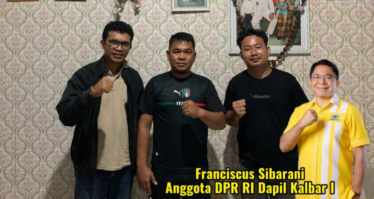 Aksi Nyata Membangun SDM Kalbar, Franciscus Sibarani Bawa Program PROKASI ke Desa Sinar Kuri Ketapang