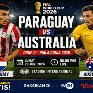 Link Nonton Paraguay vs Australia Gratis: Adu Ketangguhan Amerika Selatan dan Asia di Panggung Piala Dunia 2026