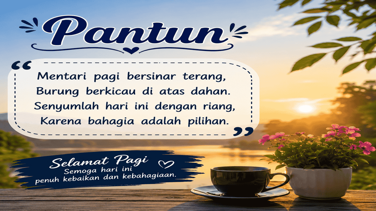 ontoh Pantun Melayu Penuh Makna