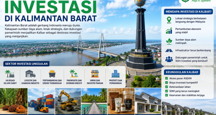 Investasi di Kalimantan Barat 2026: Sawit, Pariwisata hingga Properti Jadi Primadona