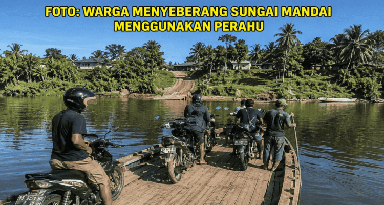 Akses Terisolasi, Warga Dusun Nanga Saray Minta Pemerintah Bangun Jembatan Sungai Mandai