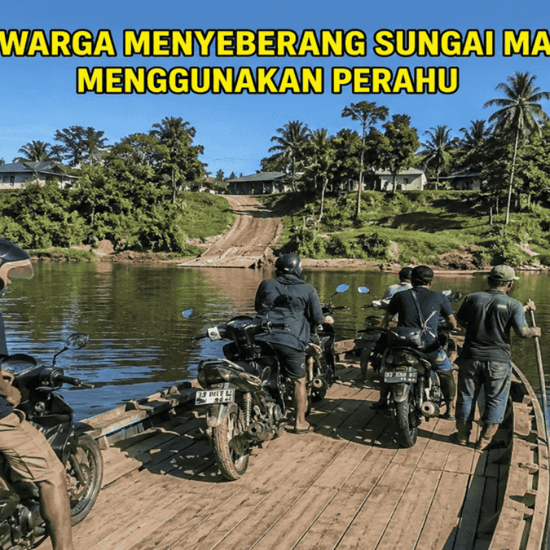 Akses Terisolasi, Warga Dusun Nanga Saray Minta Pemerintah Bangun Jembatan Sungai Mandai