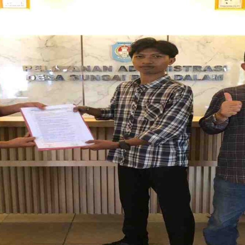 Cetak Sejarah, Ade Khairul Arya Putra Jadi Kandidat Termuda di Pilkades PAW Sungai Raya Dalam